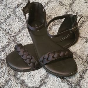 Black Torrid Sandals